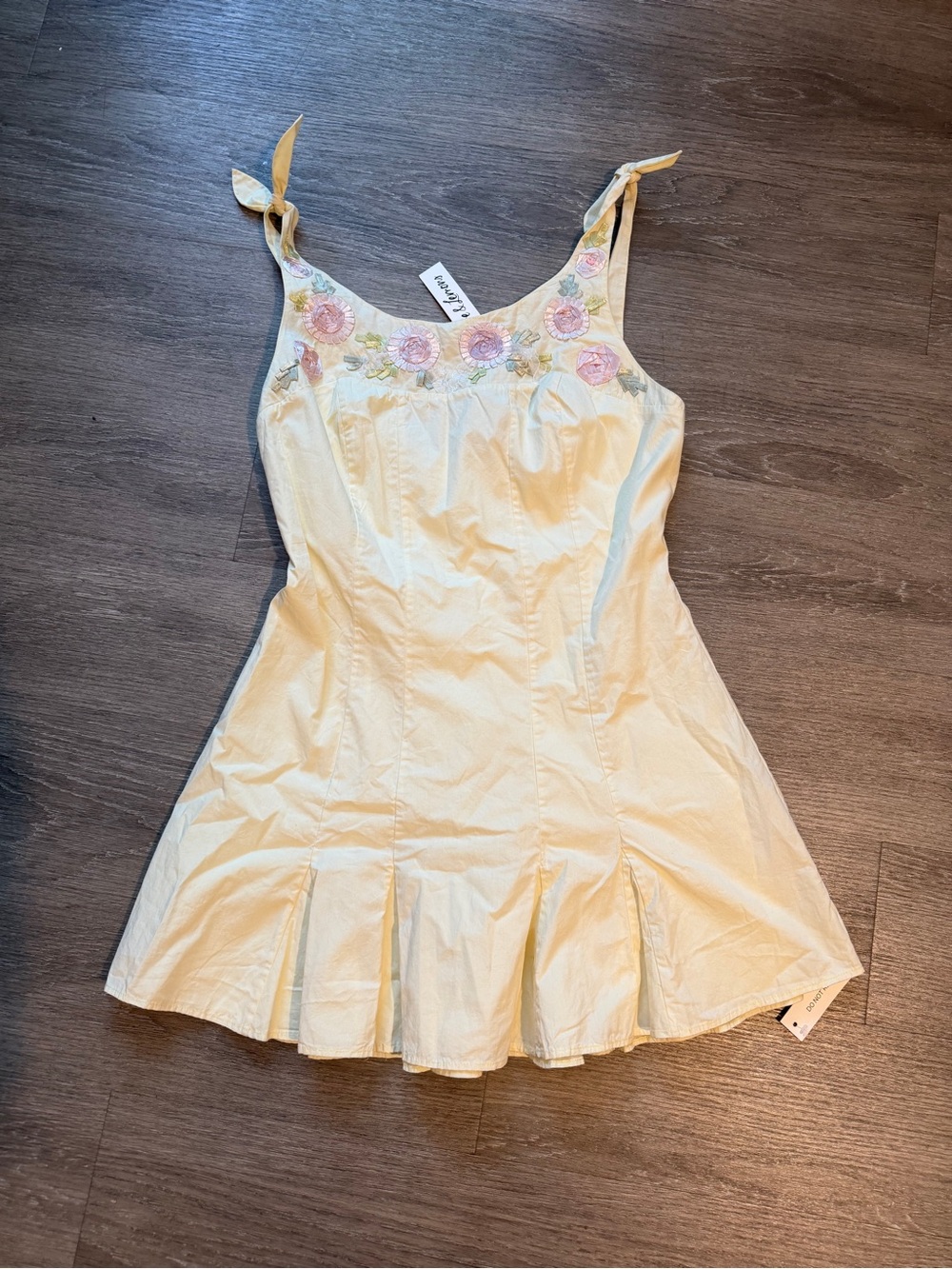 For Love and Lemons Amari Mini Dress Size Medium NWT - Picture 11 of 13